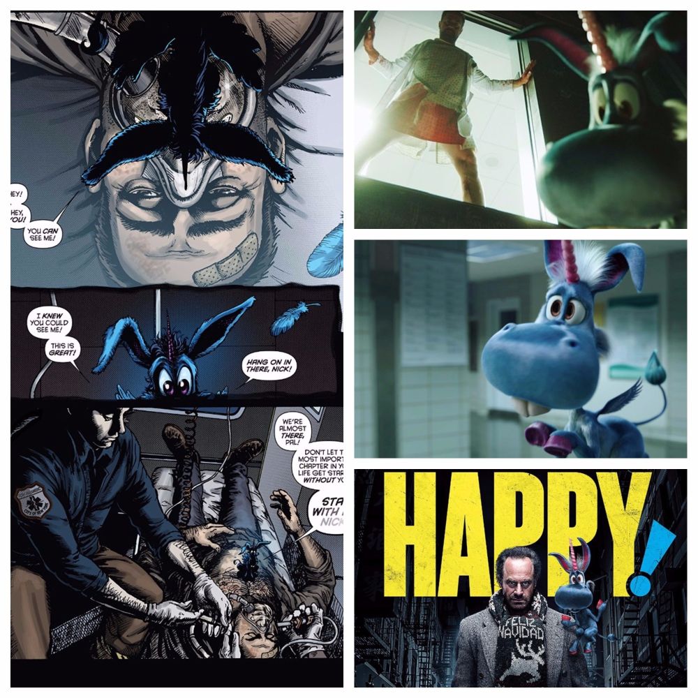 serial Happy! syfy komiks