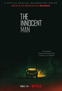 Plakat serialu dokumentalnego Niewinny człowiek (Netflix)
