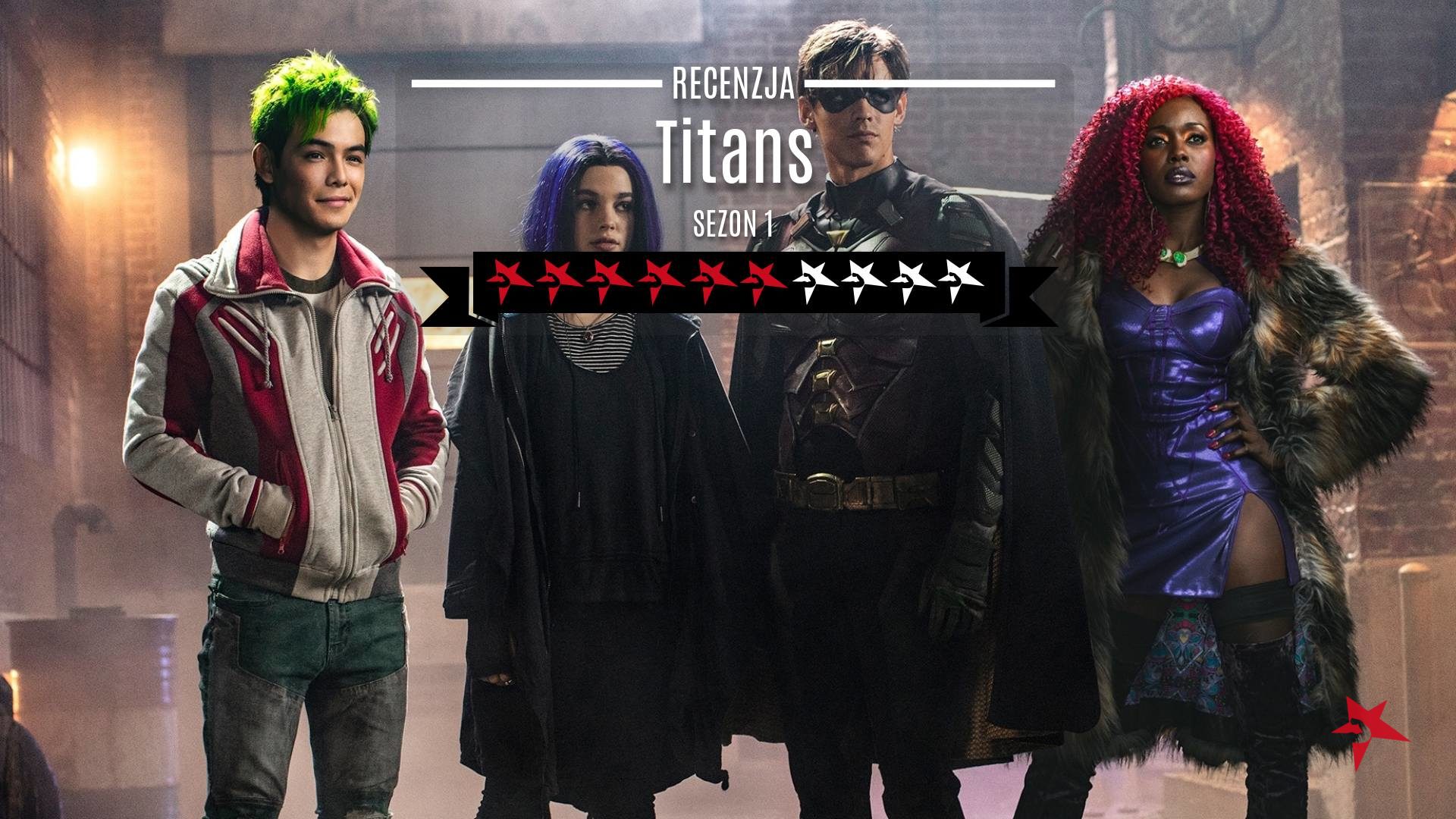 Serial Titans recenzja Titans Netflix Titans DC Universe