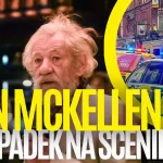 Ian McKellen wypadek na scenie