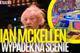 Ian McKellen wypadek na scenie