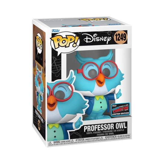 funko pop exclusive figurka kolekcjonerska disney professor owl 1249 b