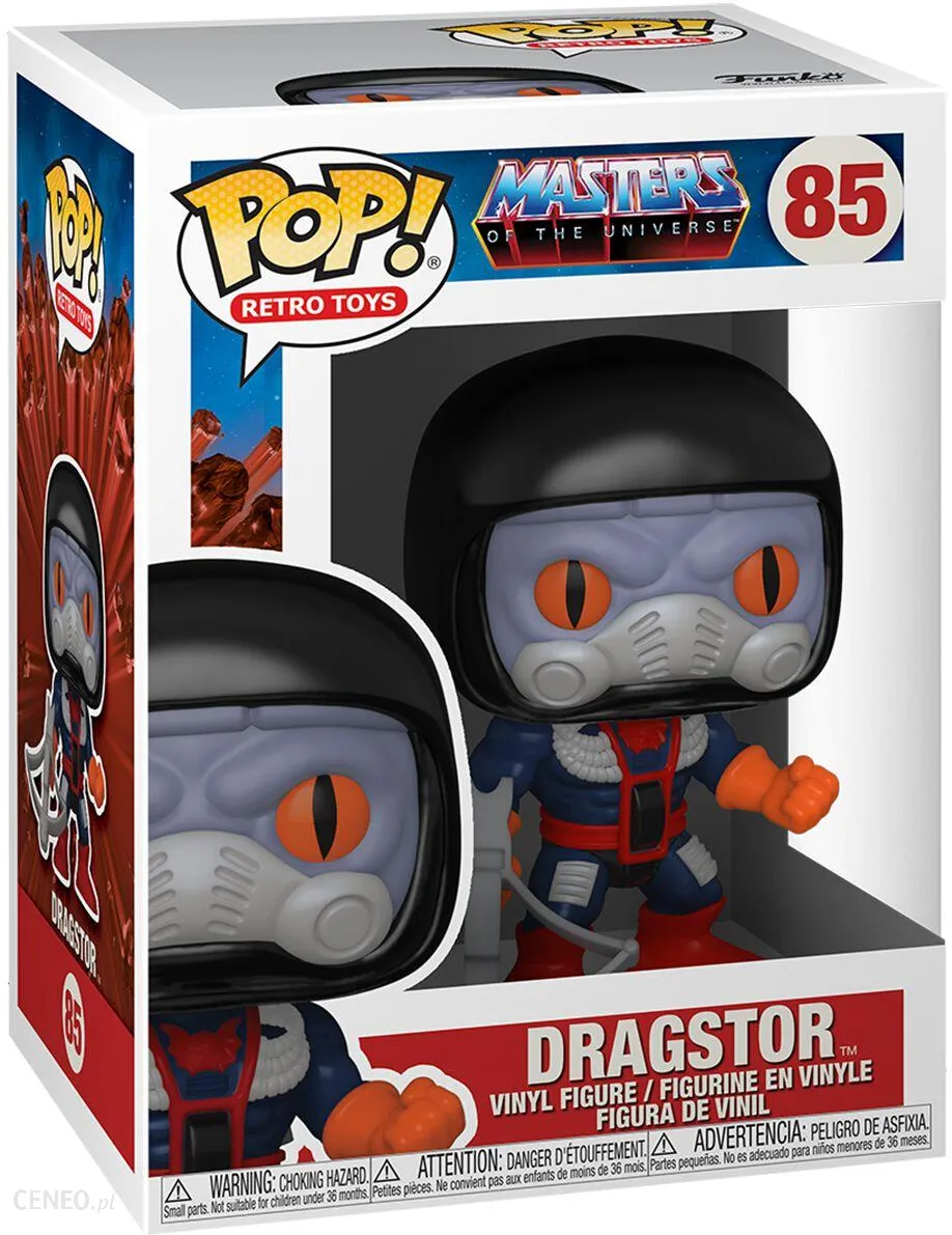 i masters of the universe dragstor vinyl figure 85 funko pop wielokolorowy