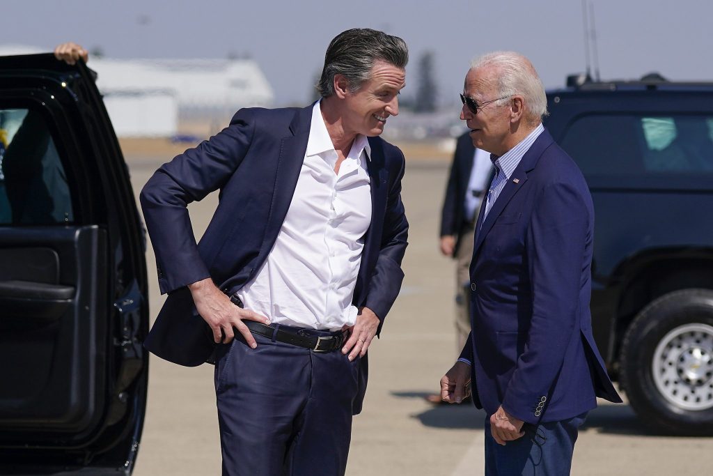 gavin newsom netflix joe biden