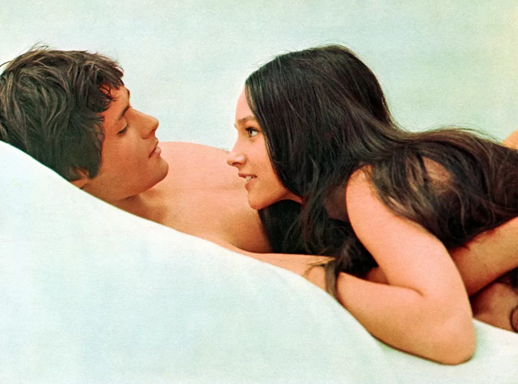 Olivia Hussey i Leonard Whiting Romeo i Julia 1968 film