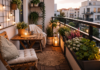 Jak zamienić mały balkon w bloku w przytulną strefę relaksu? balkon w bloku